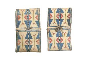 PAIR OF PARFLECHE ENVELOPES CP4311-166