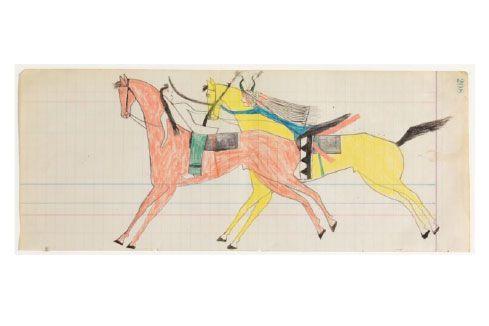 Ledger Art is an Eloquent Elegy to America’s Past