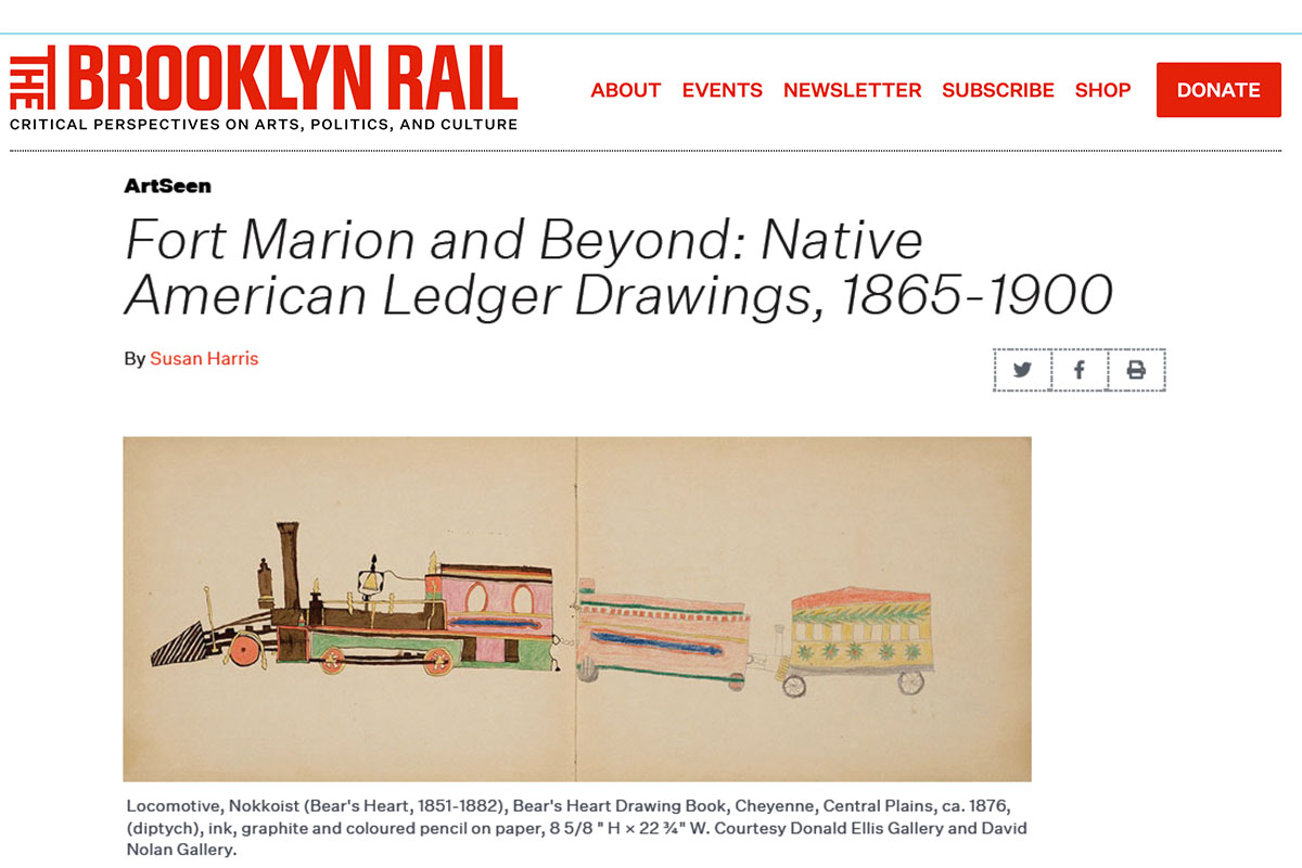 The Brooklyn Rail Reviews Fort Marion and Beyond