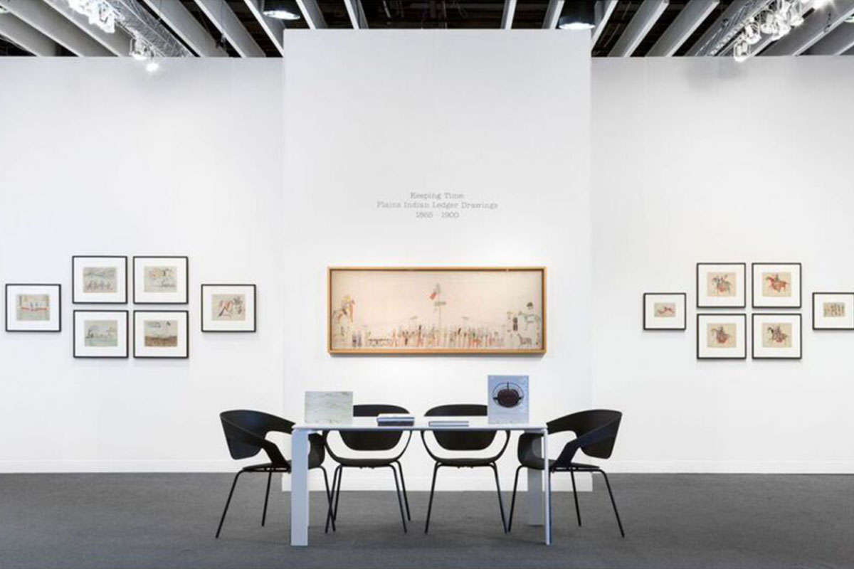 Ledger Art Stands Out of the Armory Show’s Modern Section