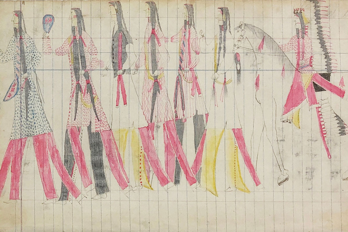 Ledger Drawings Are Standouts at TEFAF NY