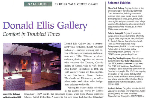 Donald Ellis Gallery Profile